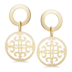 BRONZORO 18K PLT FILIGREE