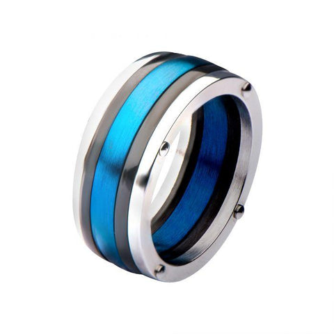 INOX ST STEEL,BLUE,BLK