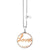 Astra sterling silver series. Love pendant