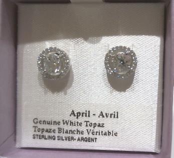 SS APR  POST EARRING