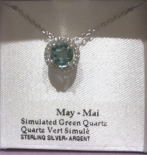 SS MAY PENDANT CUBICS &