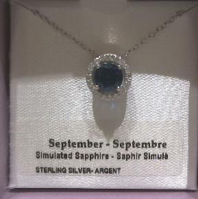 SS SEPT PENDANT CUBICS &